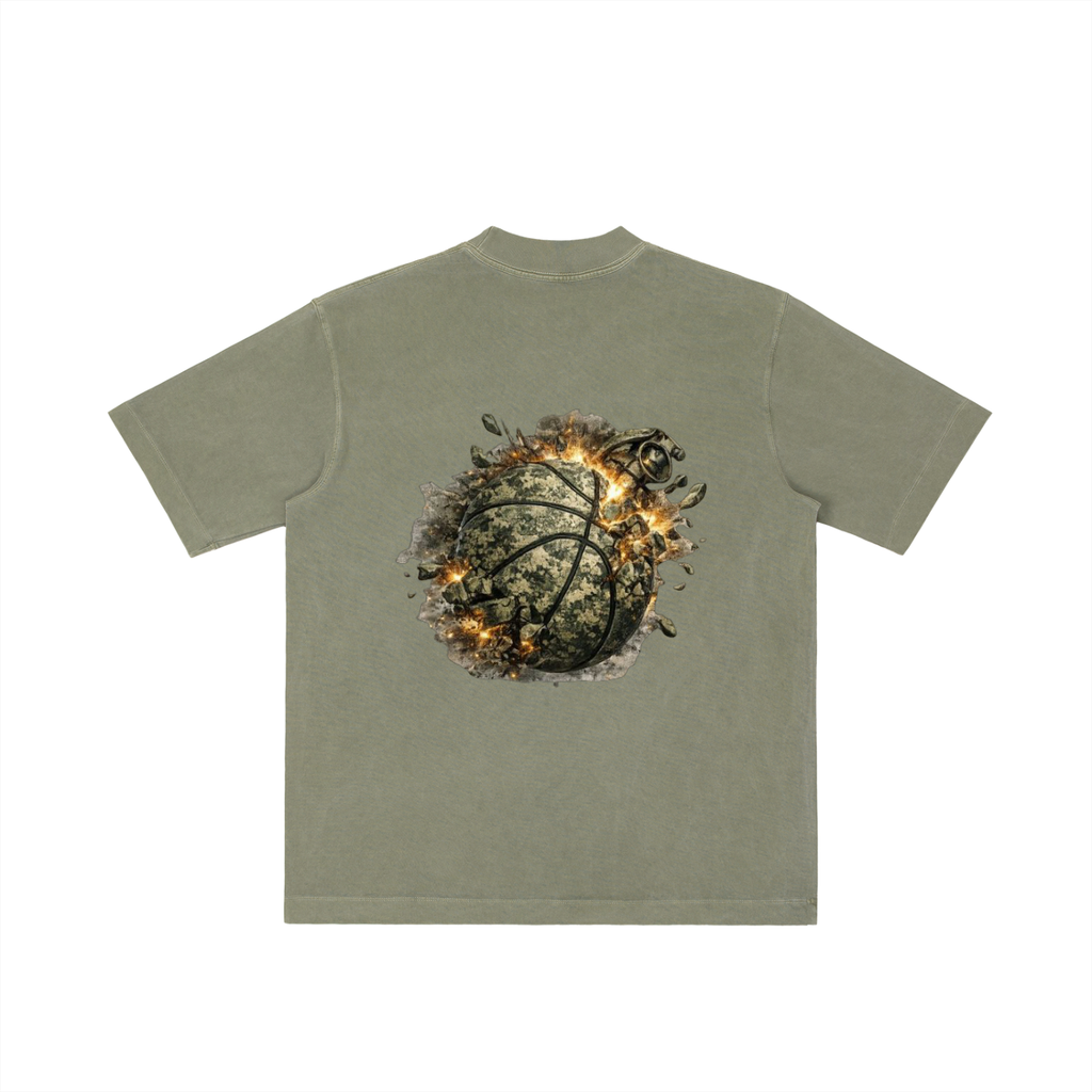 "Military Blast" Classic Drop Shoulder T-shirt