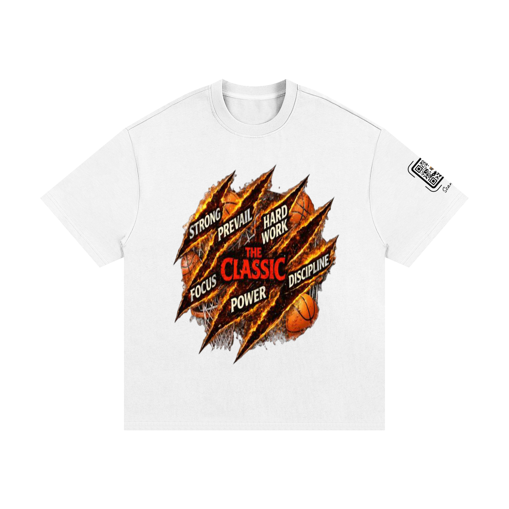 "Primal Work Classic" Premium Essential Heavyweight Cotton T-Shirt
