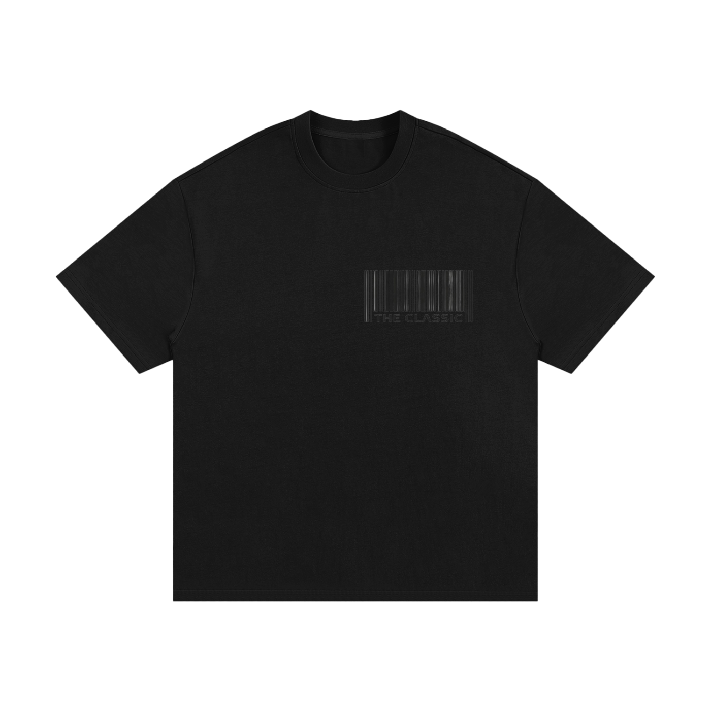 "Classic Blackout Edition" Premium Essential Heavyweight Cotton T-Shirt
