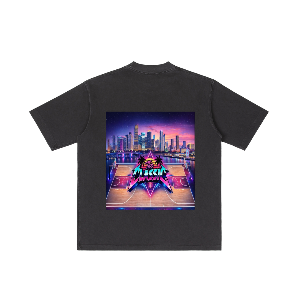 "Miami Vice" Classic Drop Shoulder T-shirt