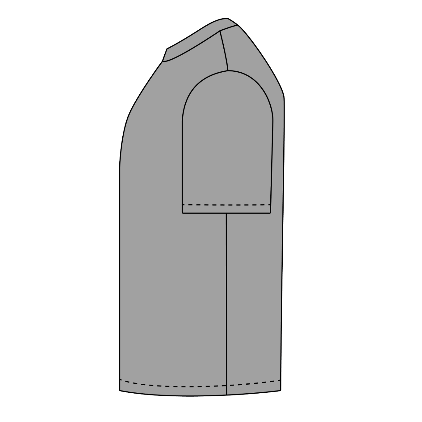 "Classic Blackout Edition" Premium Essential Heavyweight Cotton T-Shirt