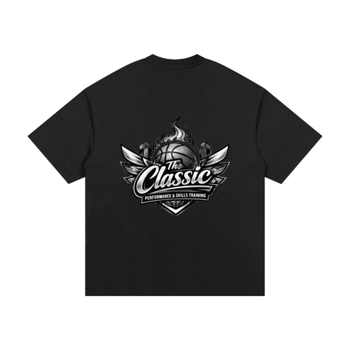 "Classic Blackout Edition" Premium Essential Heavyweight Cotton T-Shirt