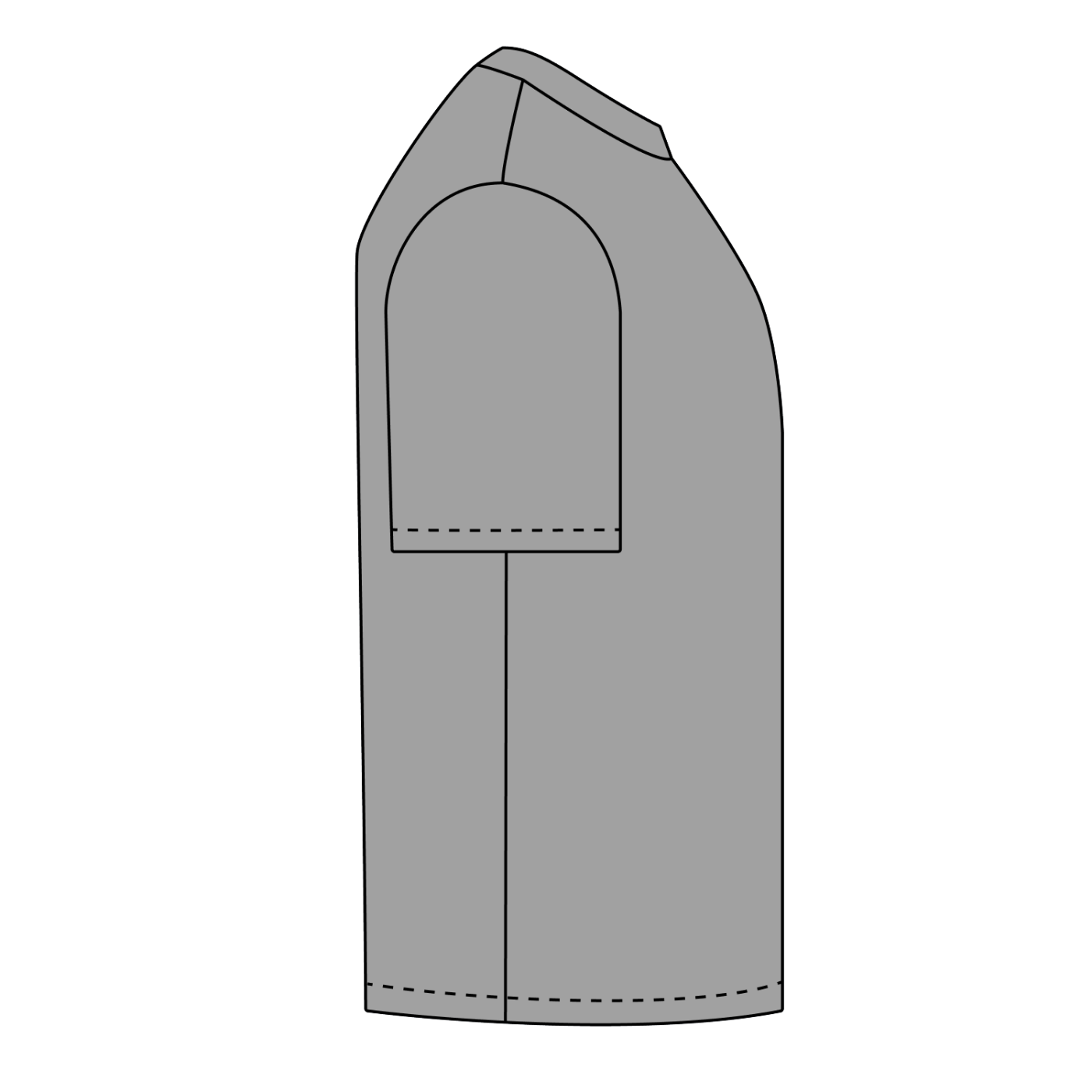 "Classic Blackout Edition" Premium Essential Heavyweight Cotton T-Shirt