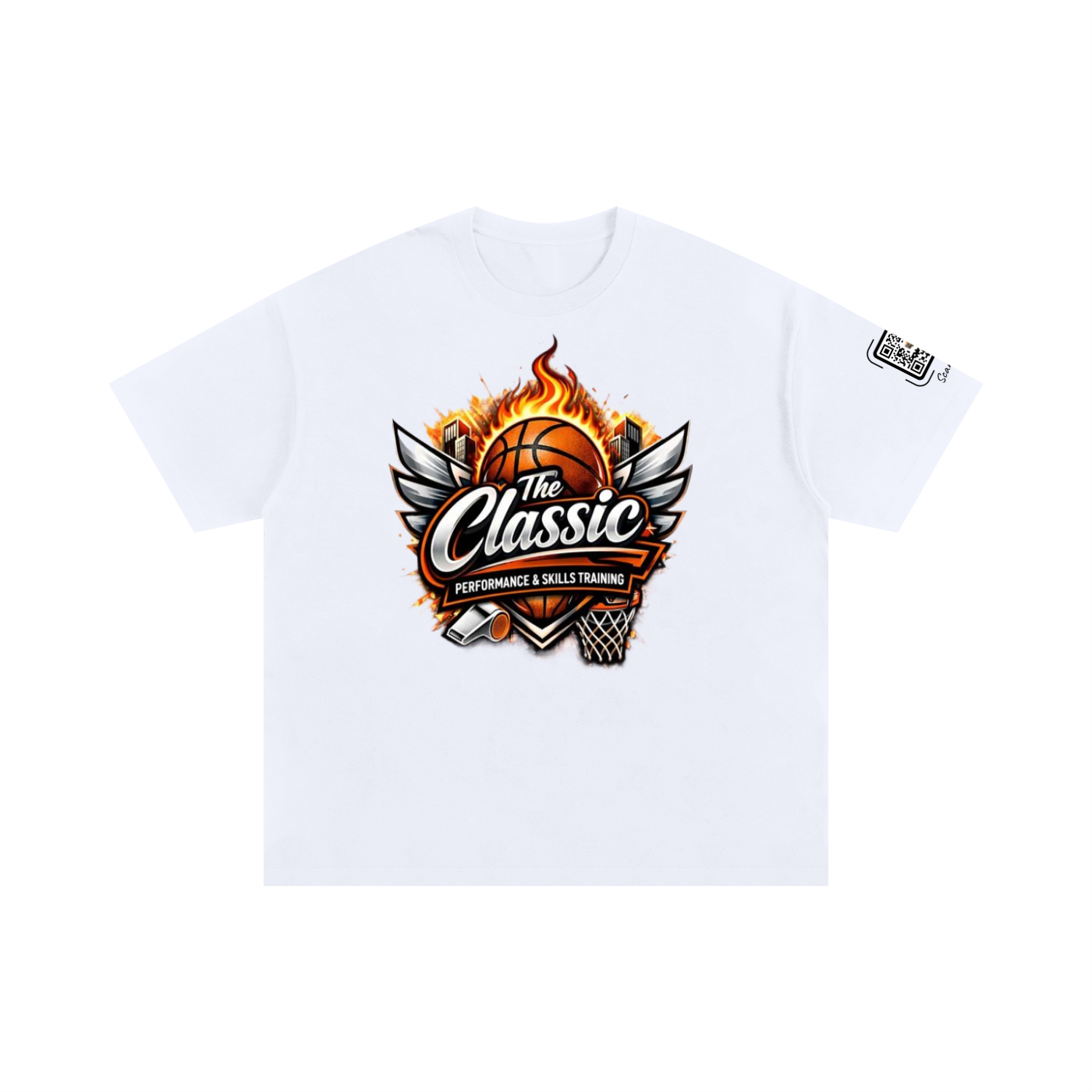 "Classic OG White"  Oversized Cotton T-Shirt
