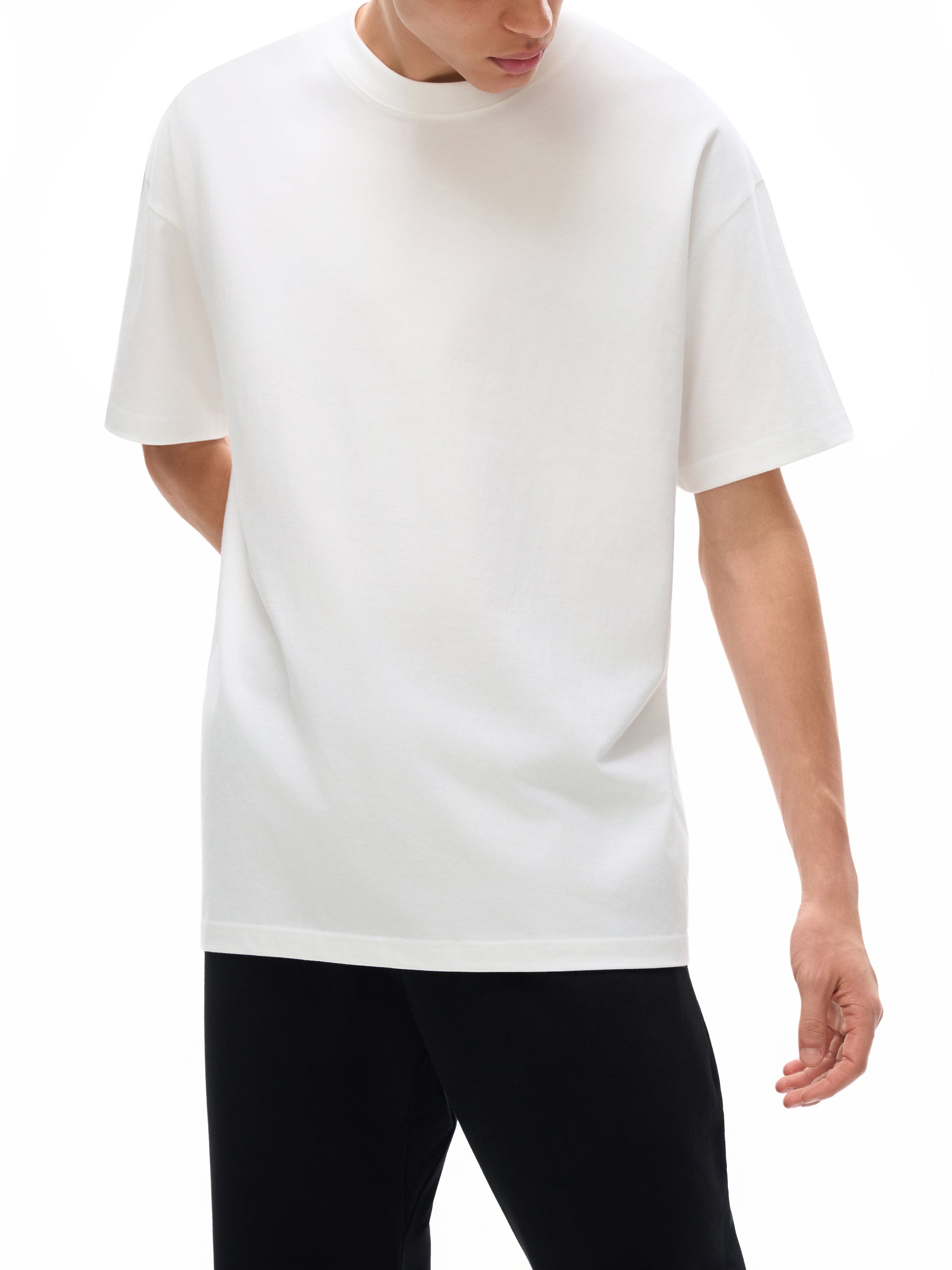 "Classic OG White"  Oversized Cotton T-Shirt