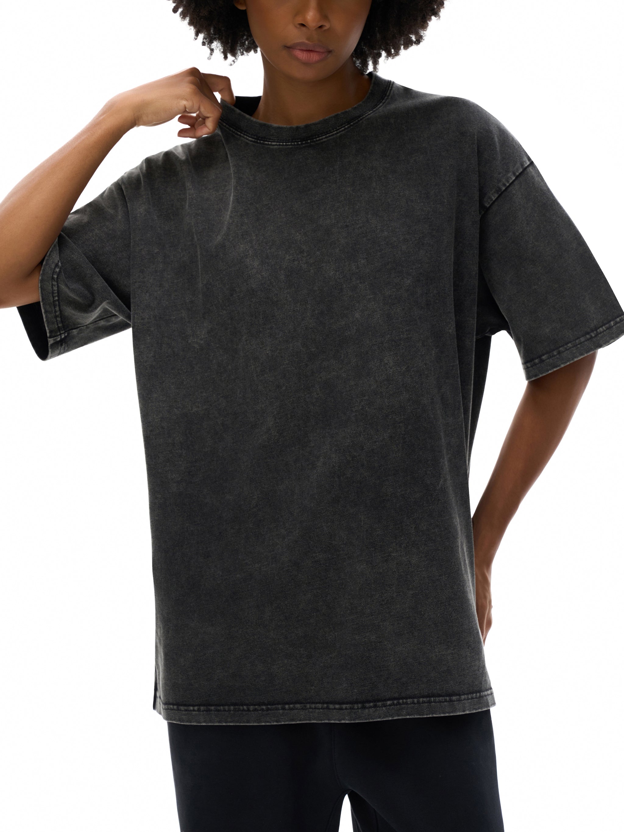 "OG Classic" Snow Washed Oversized Cotton T-Shirt